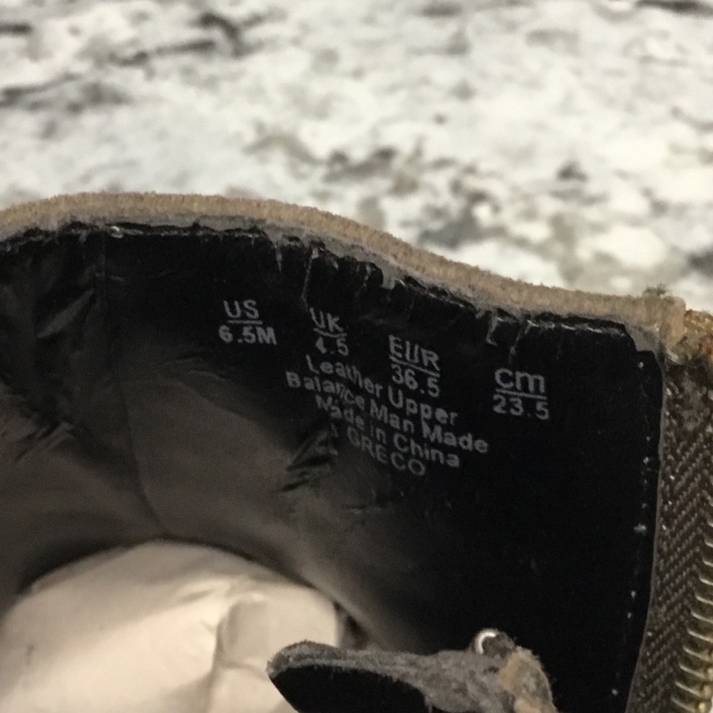 Franco Sarto Greco Suede Ankle   Boot Booties - Picture 9 of 13